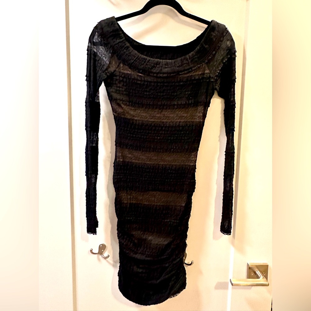Mini BCBGMAXAZRIA black dress